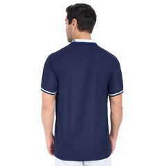Go Devil Blue Polo T-shirt For Men