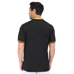 Go Devil Black Polo T-shirt For Men