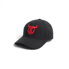 Go Devil Premium Logo Red Printed Embroidered Black Cap For Men