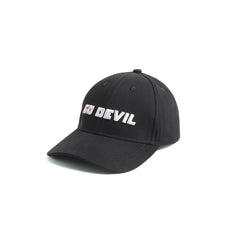 Go Devil Printed Premium Embroidered Black Cap For Men
