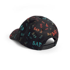 Go Devil Premium BAD Printed Embroidered Black Cap For Men