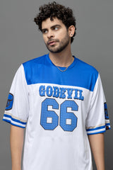 Go Devil 66 Printed Oversized Co-Ord Set For Men