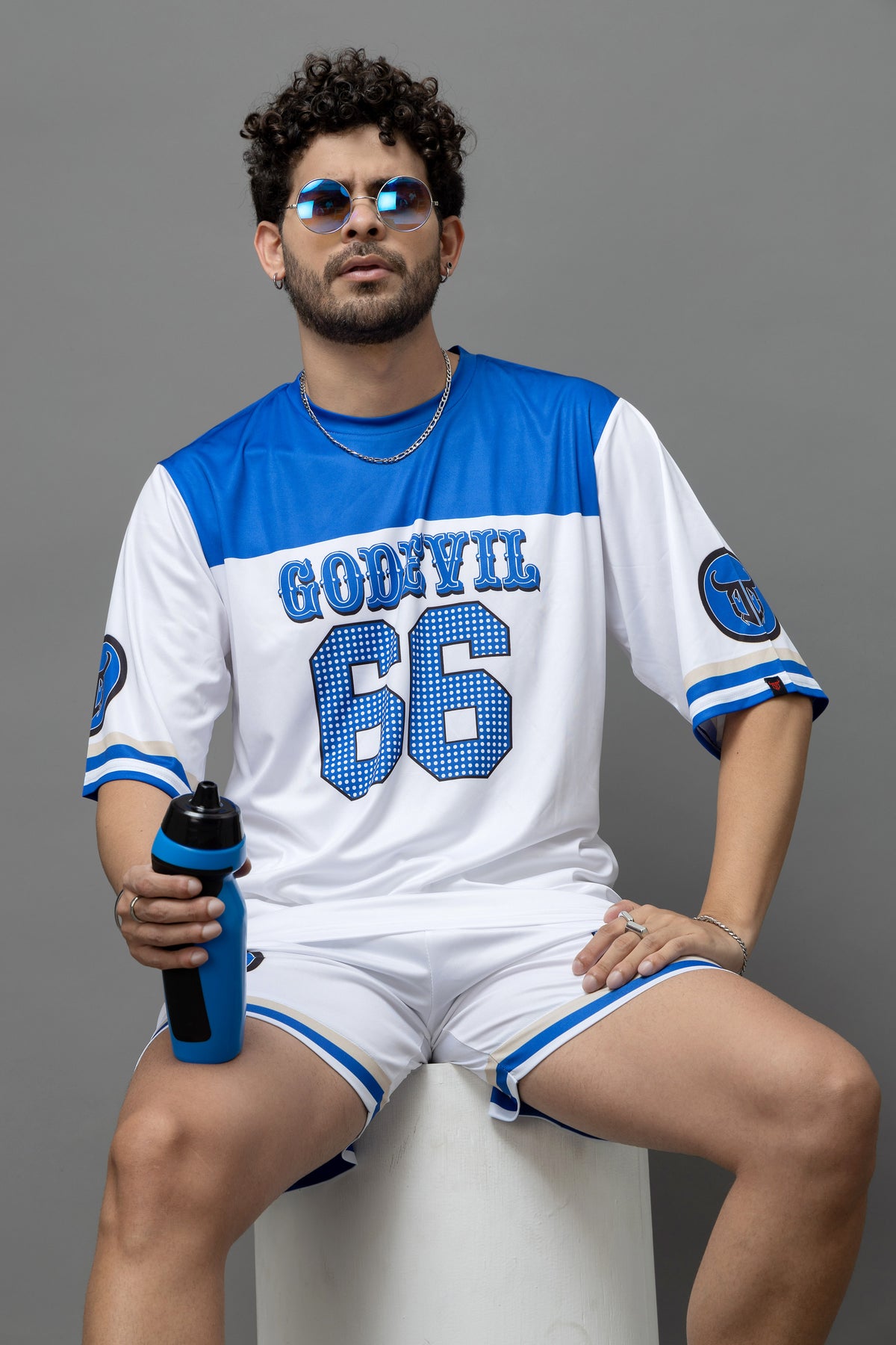 Go Devil 66 Printed Oversized Co-Ord Set For Men