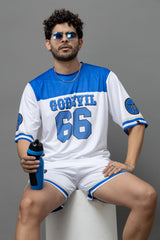 Go Devil 66 Printed Oversized Co-Ord Set For Men