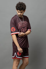 Go Devil 66 Printed Graphic Oversized Co-Ord Set For Men