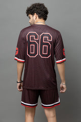 Go Devil 66 Printed Graphic Oversized Co-Ord Set For Men