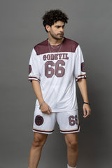 Go Devil 66 Printed Oversized Co-Ord Set For Men