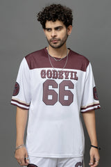 Go Devil 66 Printed Oversized Co-Ord Set For Men