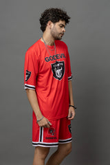 Go Devil Printed Sports Co-Ord Set For Men