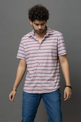Go Devil Striped Shirt for Men