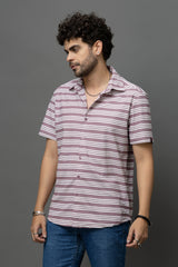 Go Devil Striped Shirt for Men