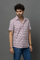 Go Devil Striped Shirt for Men