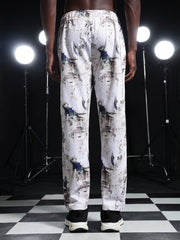 Go Devil Mens Abstract Printed Hooded Co-Ord Set