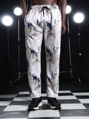 Go Devil Mens Abstract Printed Hooded Co-Ord Set