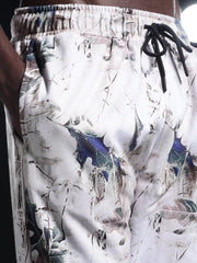 Go Devil Mens Abstract Printed Hooded Co-Ord Set