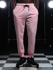 Go Devil Mens Pink Hooded Co-Ord Set