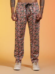 Go Devil All-Over Abstract Print Hooded Co-ord Set For Men