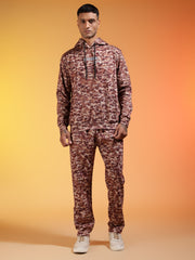 Go Devil Men’s Digital Camo Print Hooded Co-ord Set