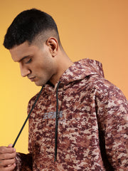 Go Devil Men’s Digital Camo Print Hooded Co-ord Set