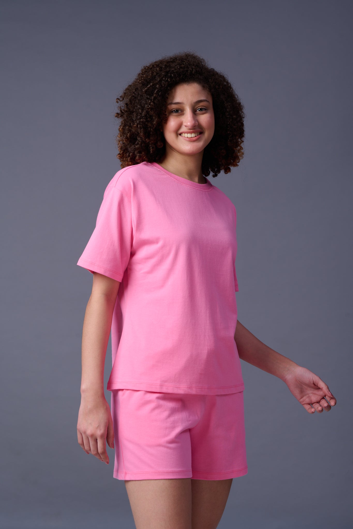 Pain Baby Pink Co-ord Set for Women