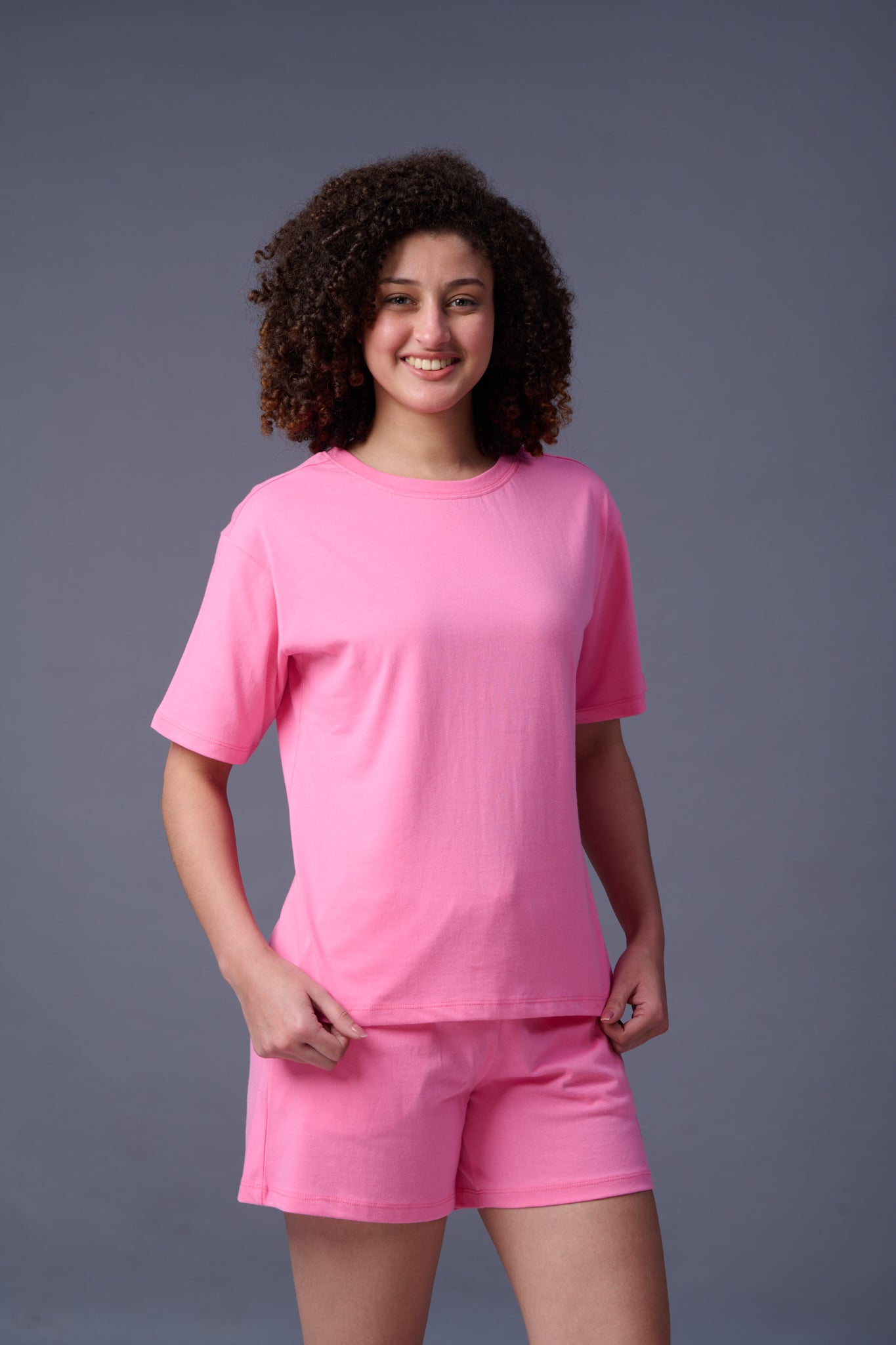 Pain Baby Pink Co-ord Set for Women
