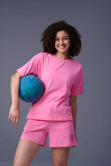 Pain Baby Pink Co-ord Set for Women