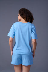 Sky Blue Co-ord Set for Women
