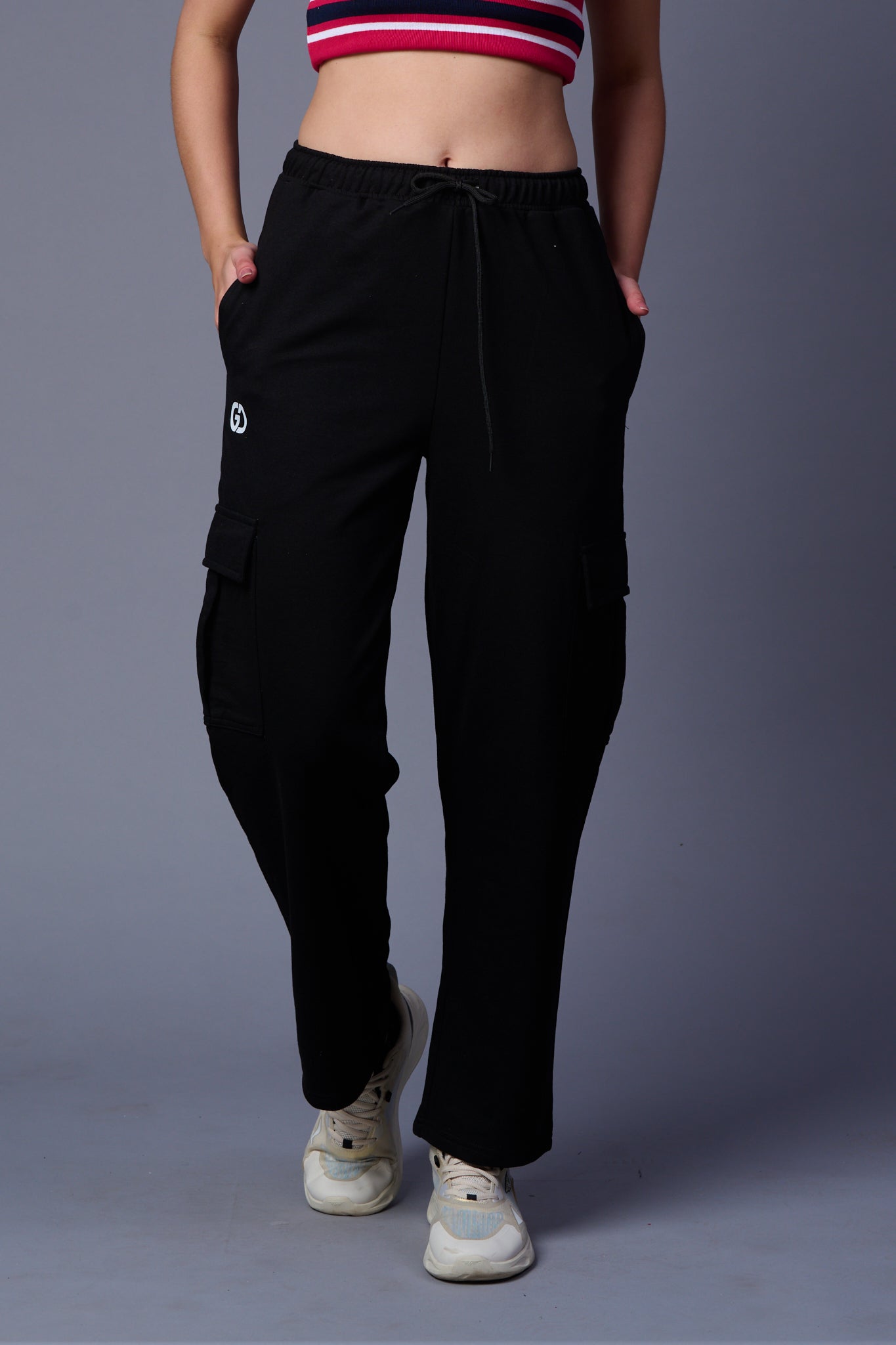 Solid Black Joggers
