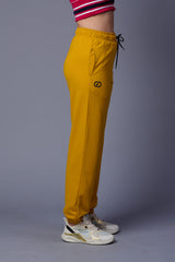 Plain Yellow Joggers for Women