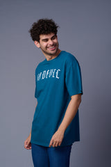 Go Devil with Dice Back Printed  Oversized T-Shirt for Men