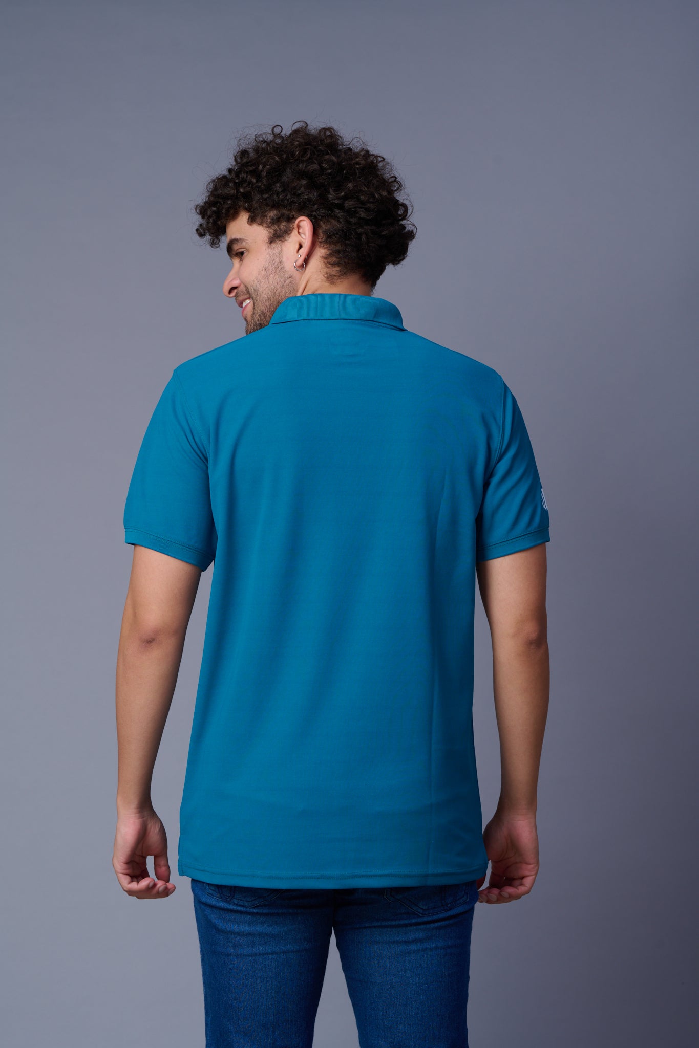 Plain Royal Blue Shirt for Men by Go Devil