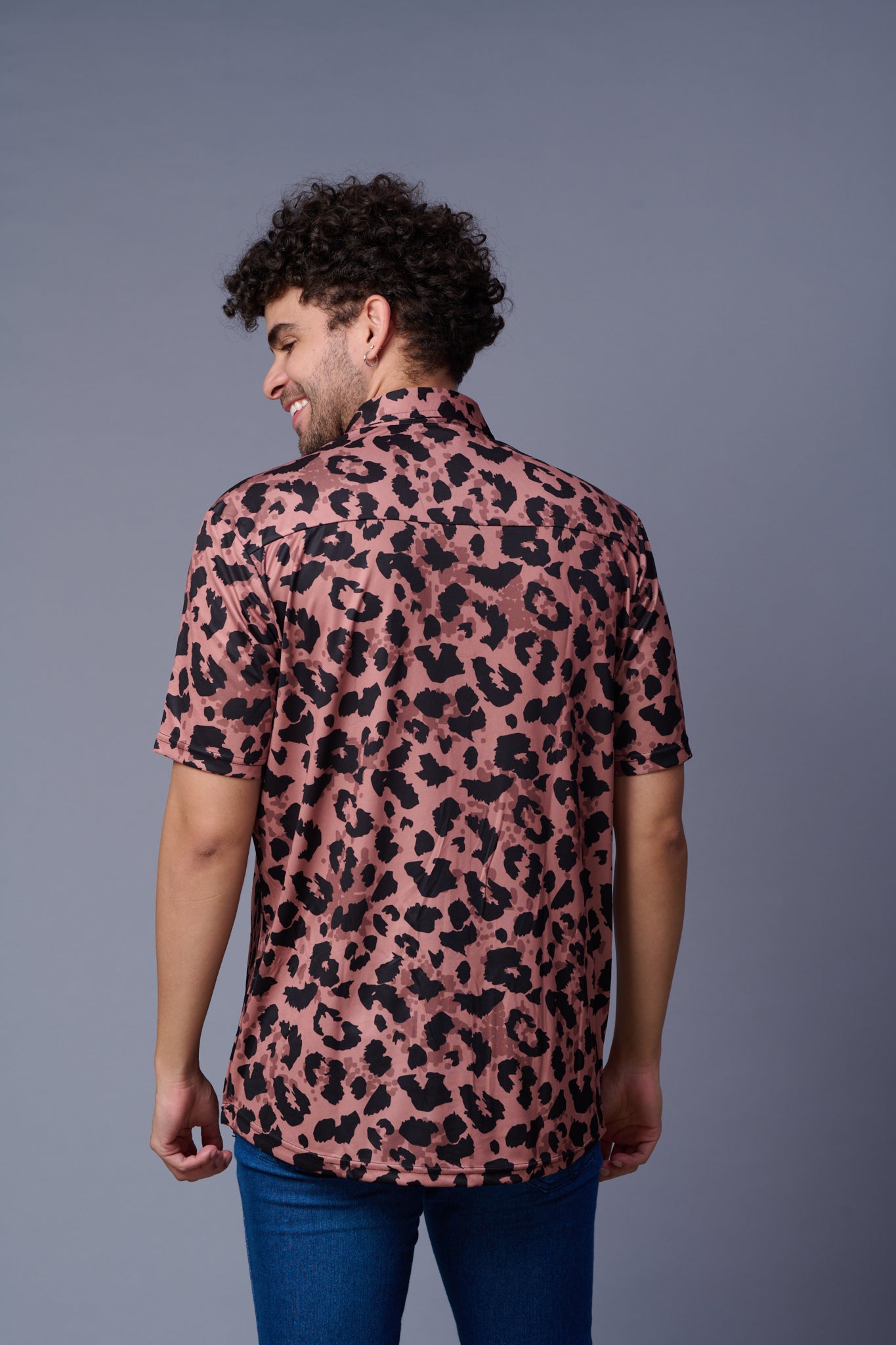 Leopard Printed  Shirt for Men