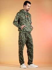 Go Devil Camouflage Hooded Co-Ord Set for Men
