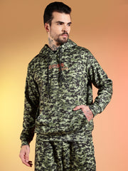 Go Devil Camouflage Hooded Co-Ord Set for Men