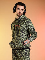 Go Devil Camouflage Hooded Co-Ord Set for Men