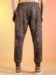Go Devil Men’s Leopard Print Hooded Co-Ord Set