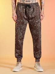 Go Devil Men’s Leopard Print Hooded Co-Ord Set