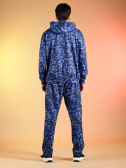 Go Devil Men’s Blue Camouflage Hooded Co-Ord Set