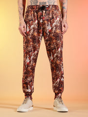 Go Devil All-Over Printed Hooded Co-Ord Set for Men