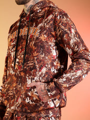 Go Devil All-Over Printed Hooded Co-Ord Set for Men