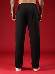 Go Devil Mens Black Printed Joggers