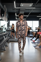 Flower Printed Shirt With Pant Co-Ord Set For Men