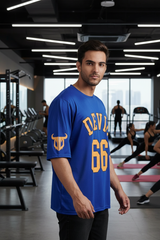 Devil Signature Jersy 66 Printed Royal & White for Men
