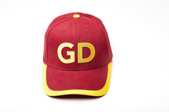 🎁 Go Devil Printed Red & Yellow Cap