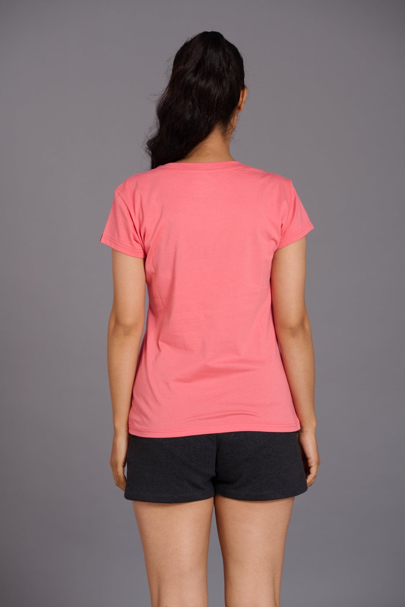 Angelic Pink Oversized T-Shirt for Women - Go Devil