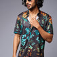 BAD Printed Black Shirt for Men - Go Devil