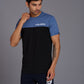 Black & Blue Color T-Shirt for Men - Go Devil