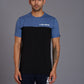 Black & Blue Color T-Shirt for Men - Go Devil