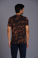 Brown Devil Printed Men's T-Shirt - Go Devil