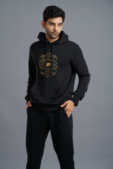 BY ORDER OF THE GO DEVIL Black Hoodie for Men - Go Devil